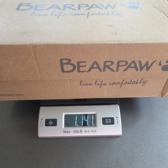 Bearpaw Martis Suede Slippers Slip Ons Size 8 NWT  Iced Coffee $75 - Picture 9 of 10